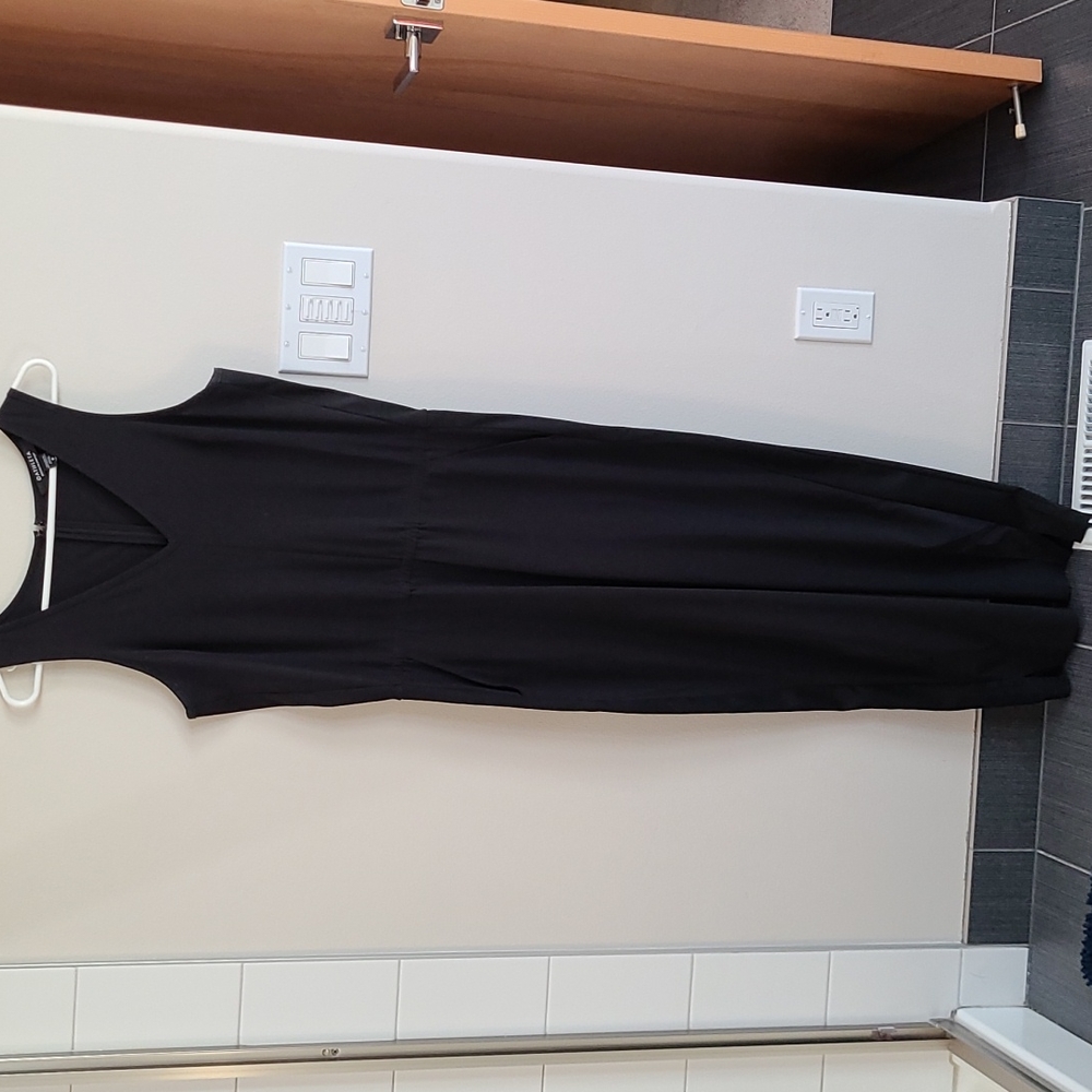 Athleta Brooklyn jumpsuit black, size 8